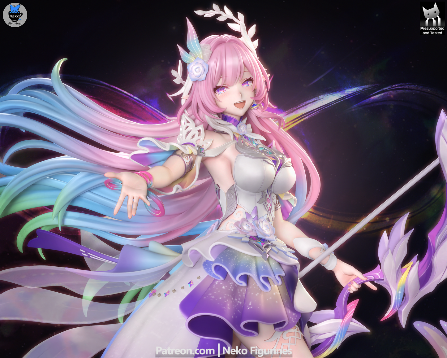 Cyrene — Honkai: Star Rail — Escultura de resina