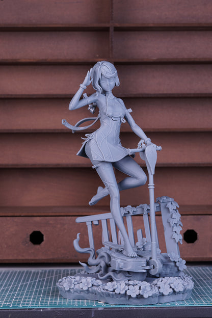 Seed — Zenless Zone Zero — Escultura de resina