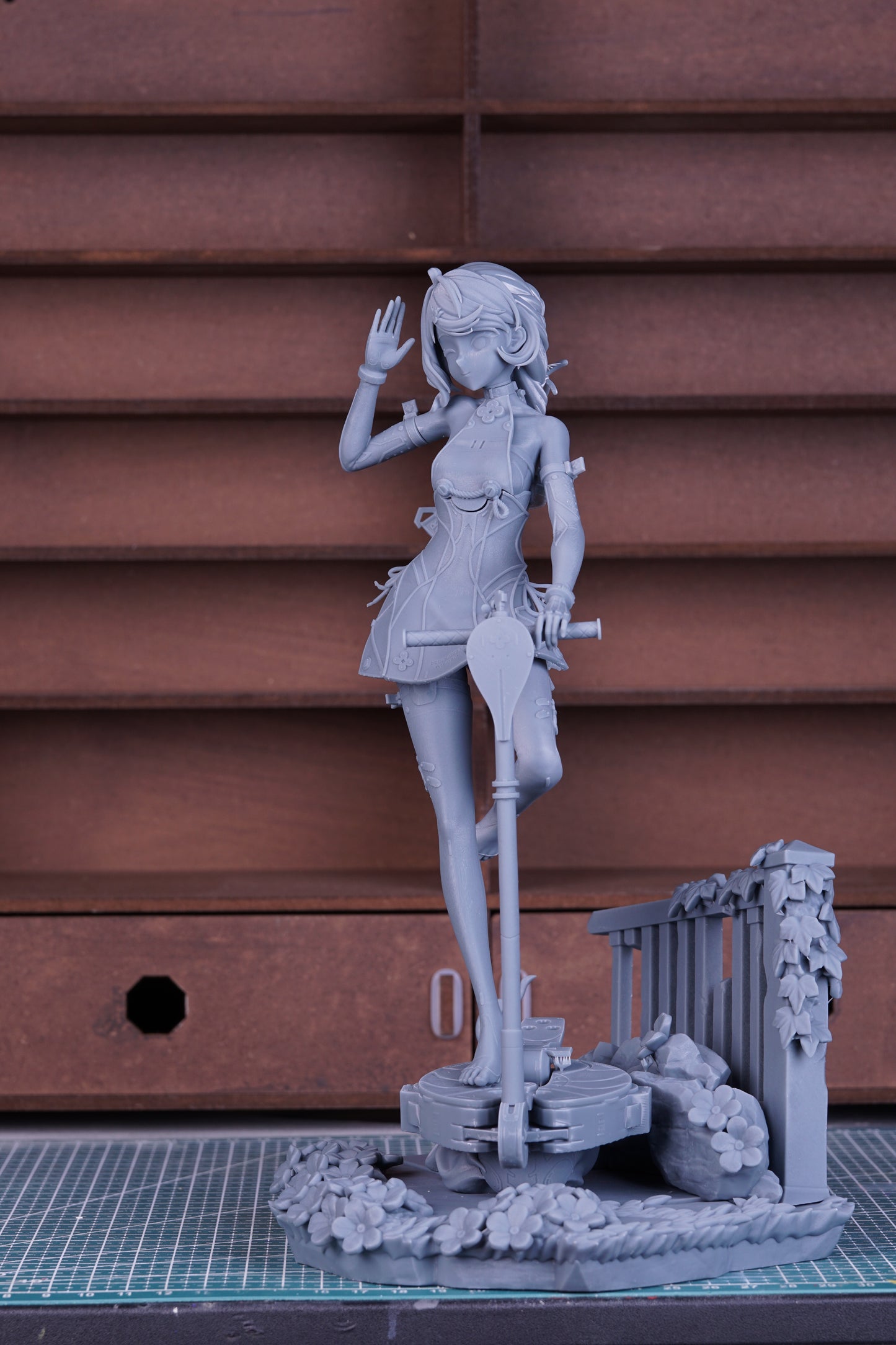 Seed — Zenless Zone Zero — Escultura de resina