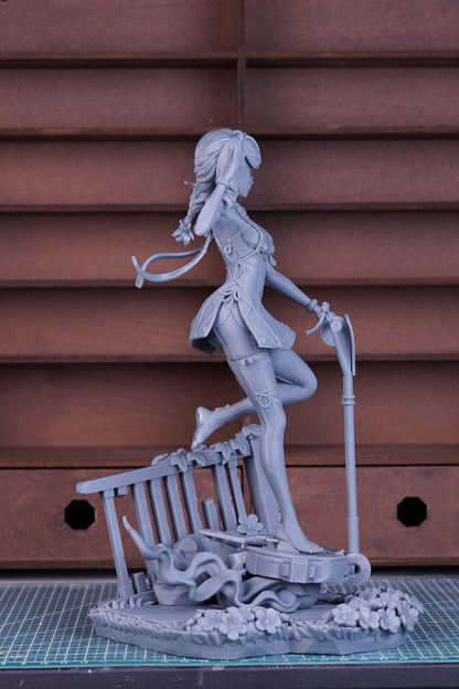 Seed — Zenless Zone Zero — Escultura de resina