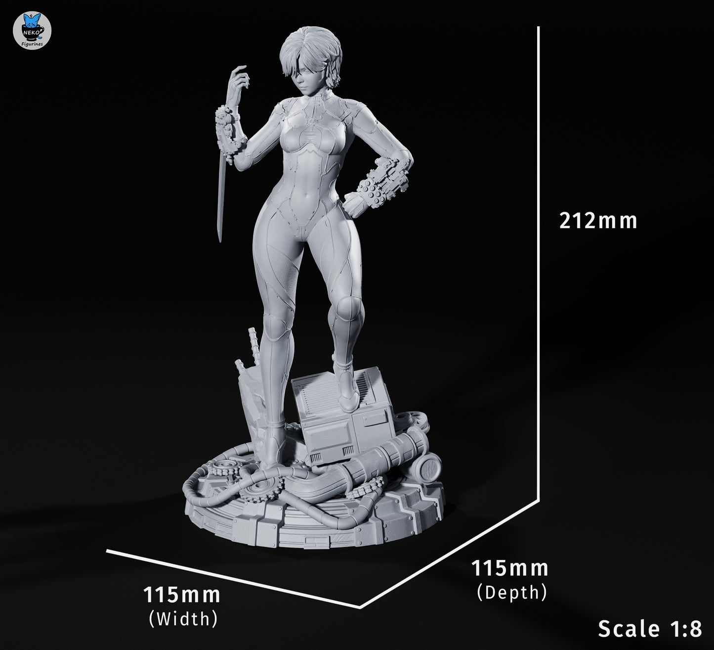 Evie – Stellar Blade | Garage Kit sin pintar