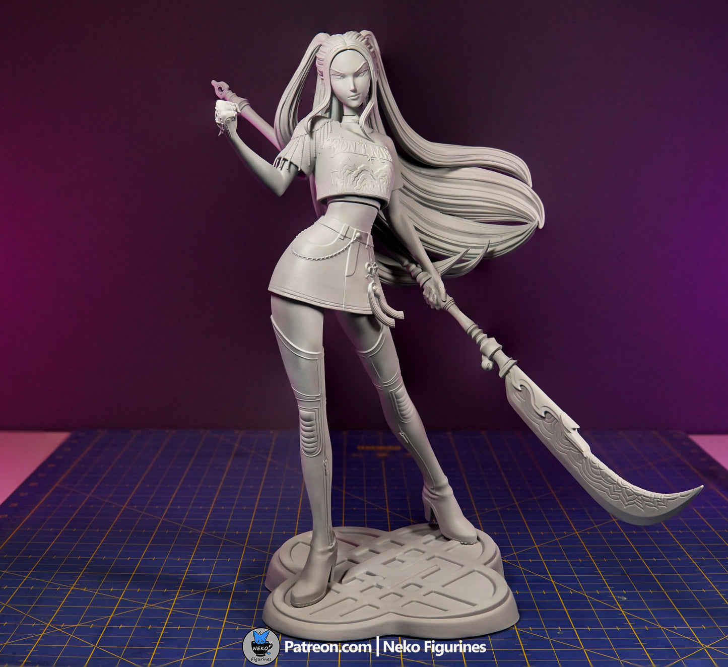 Mira — K-Pop Demon Hunters — Escultura de resina