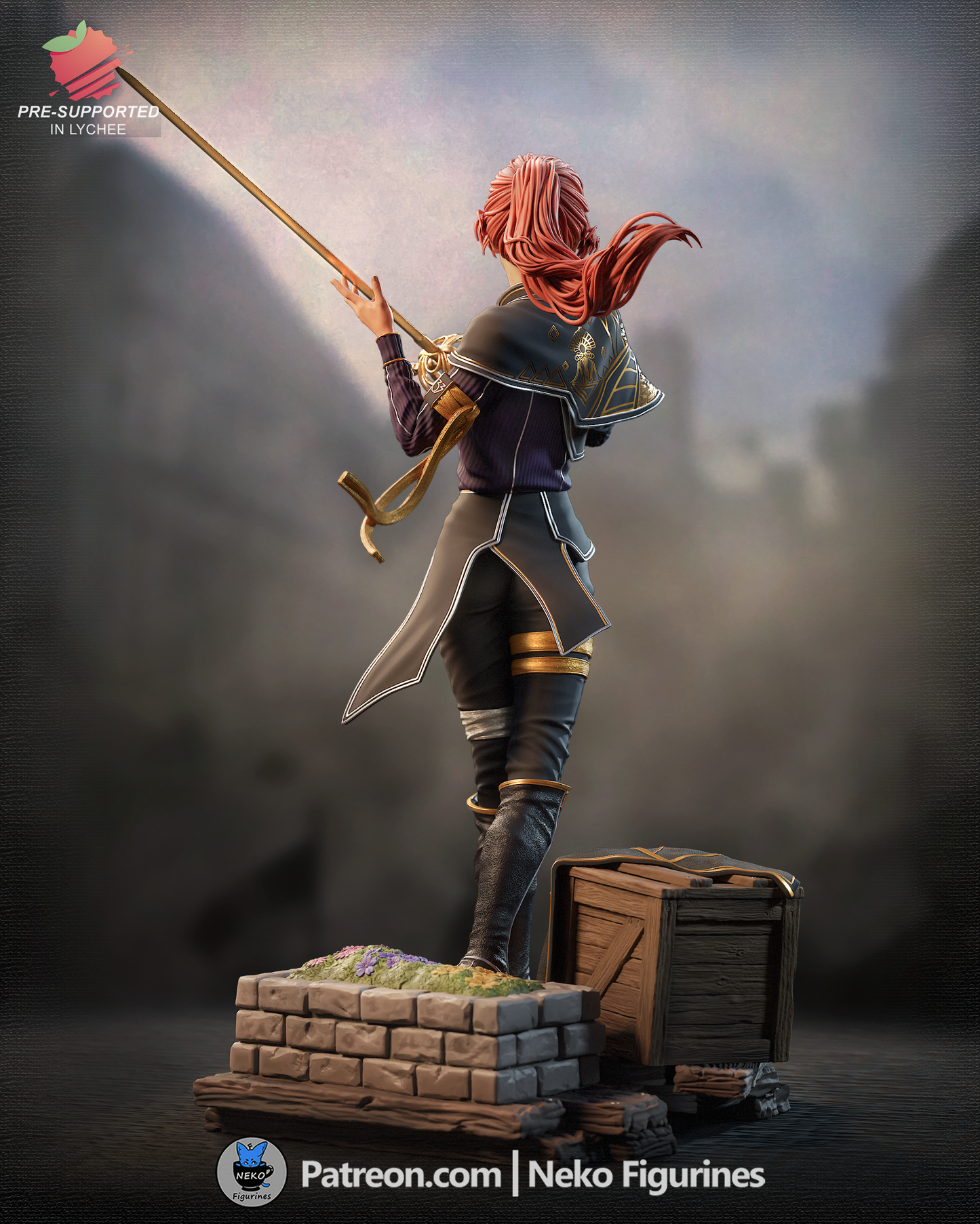 PINTADA - Figura de Resina – Maelle 1:8 (22cm) - Clair Obscur: Expedition 33