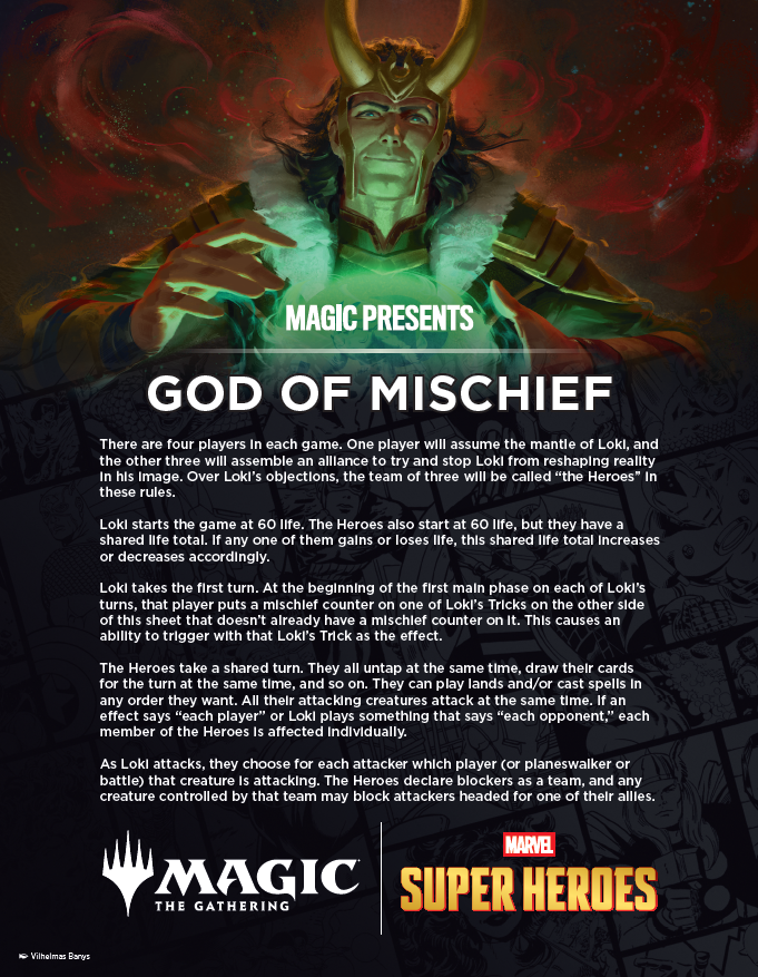 SÁBADO 18 DE JULIO - Magic Presents: Loki God of Mischief