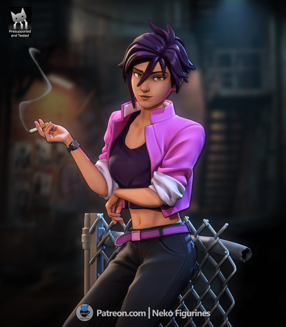 Invisigal — Dispatch — Escultura de resina