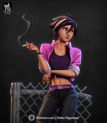 Invisigal — Dispatch — Escultura de resina