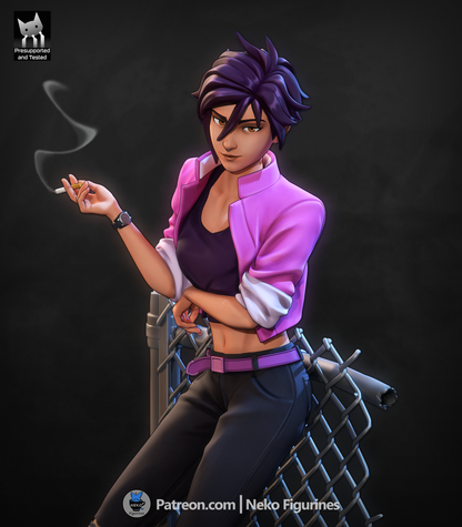 Invisigal — Dispatch — Escultura de resina