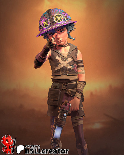 Isha de Arcane – Garage Kit sin pintar