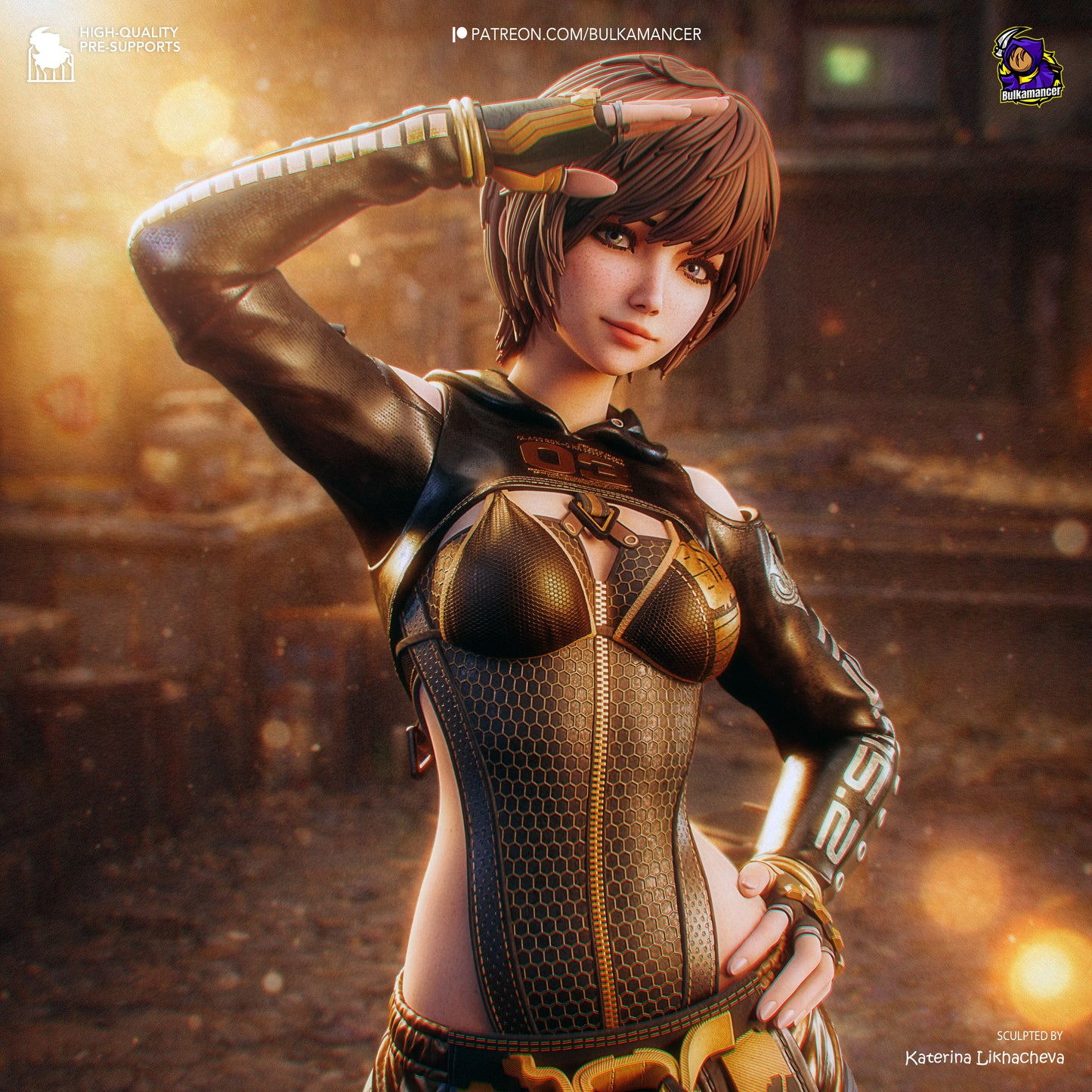 Lily 205mm – Garage Kit sin pintar 1/8