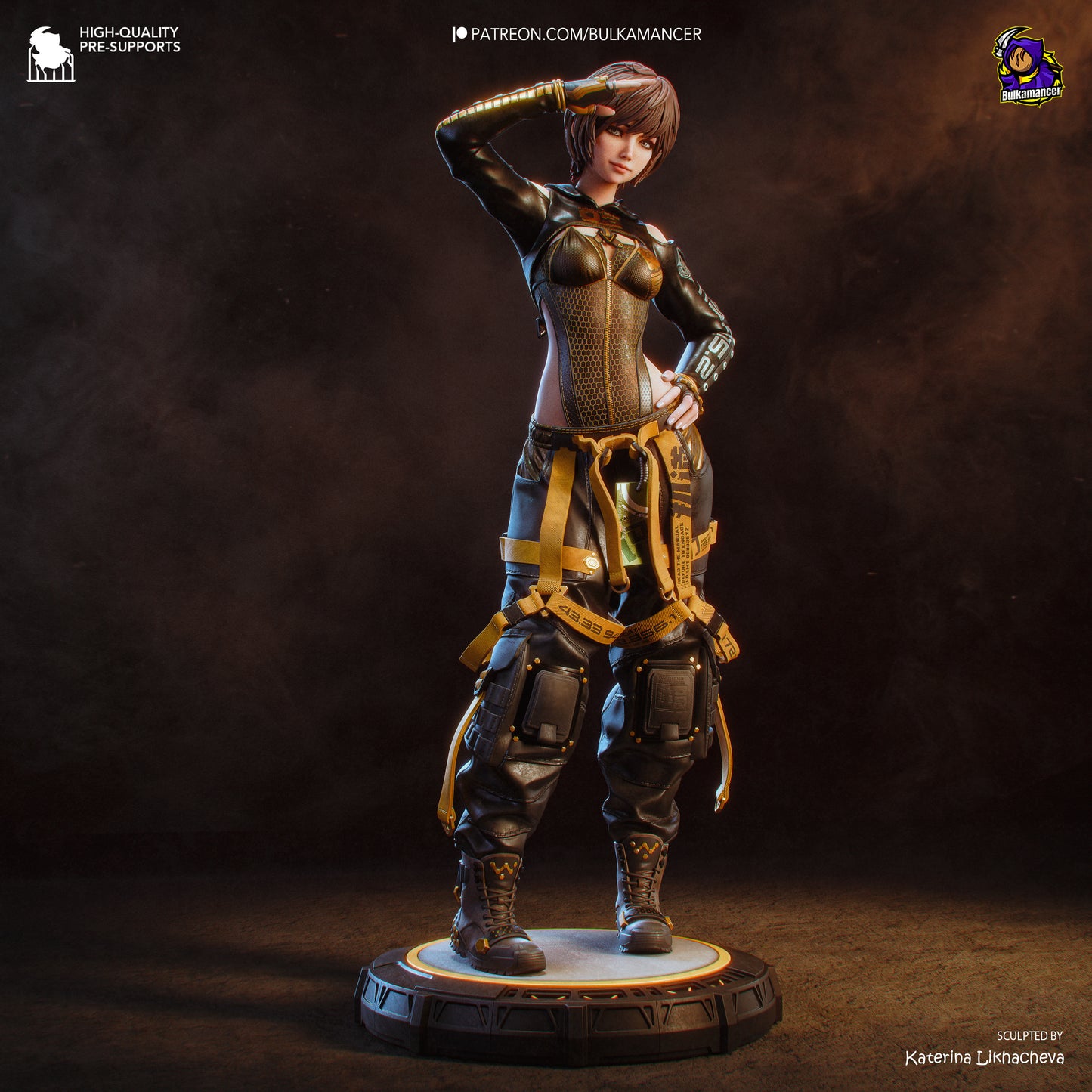 Lily 205mm – Garage Kit sin pintar 1/8