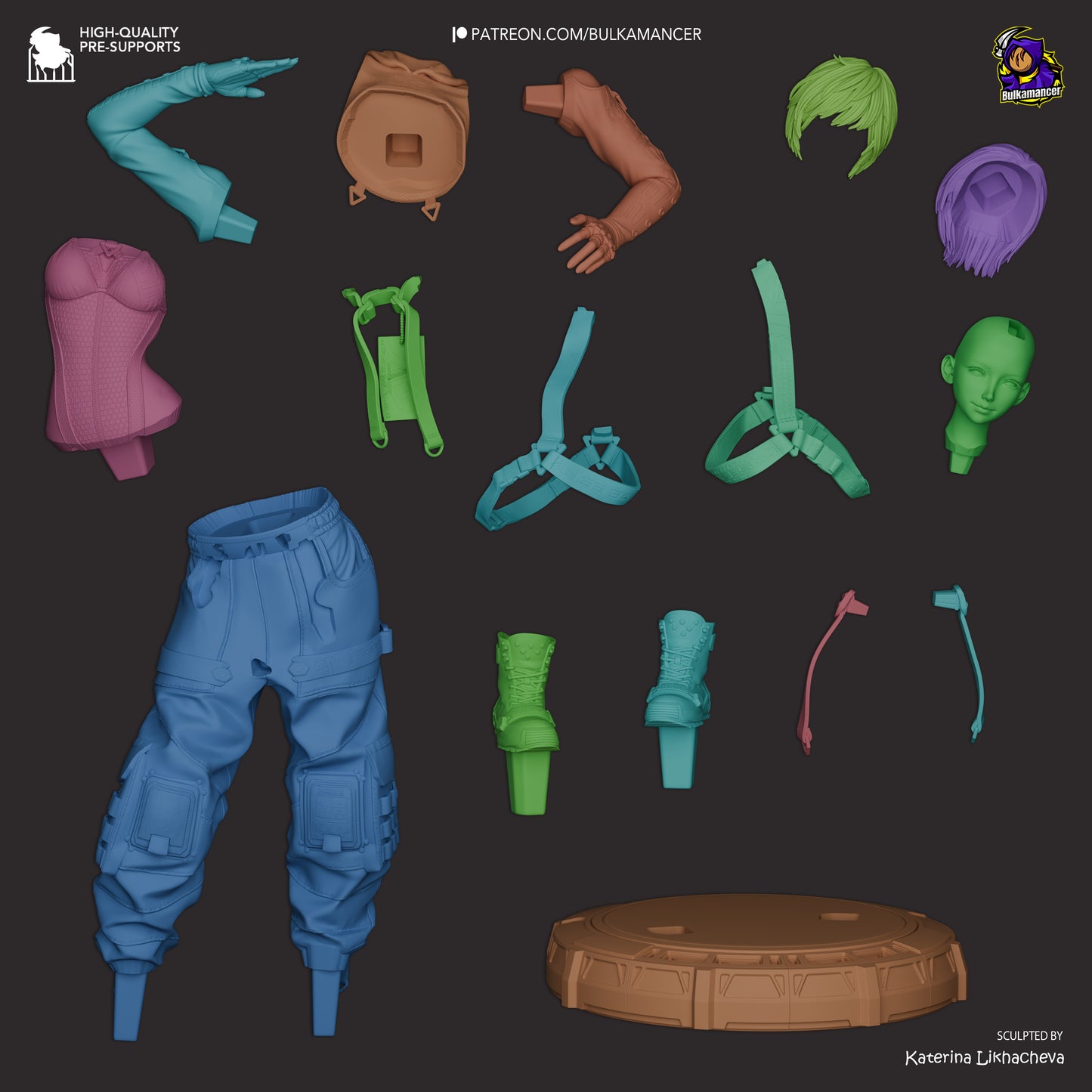 Lily 205mm – Garage Kit sin pintar 1/8