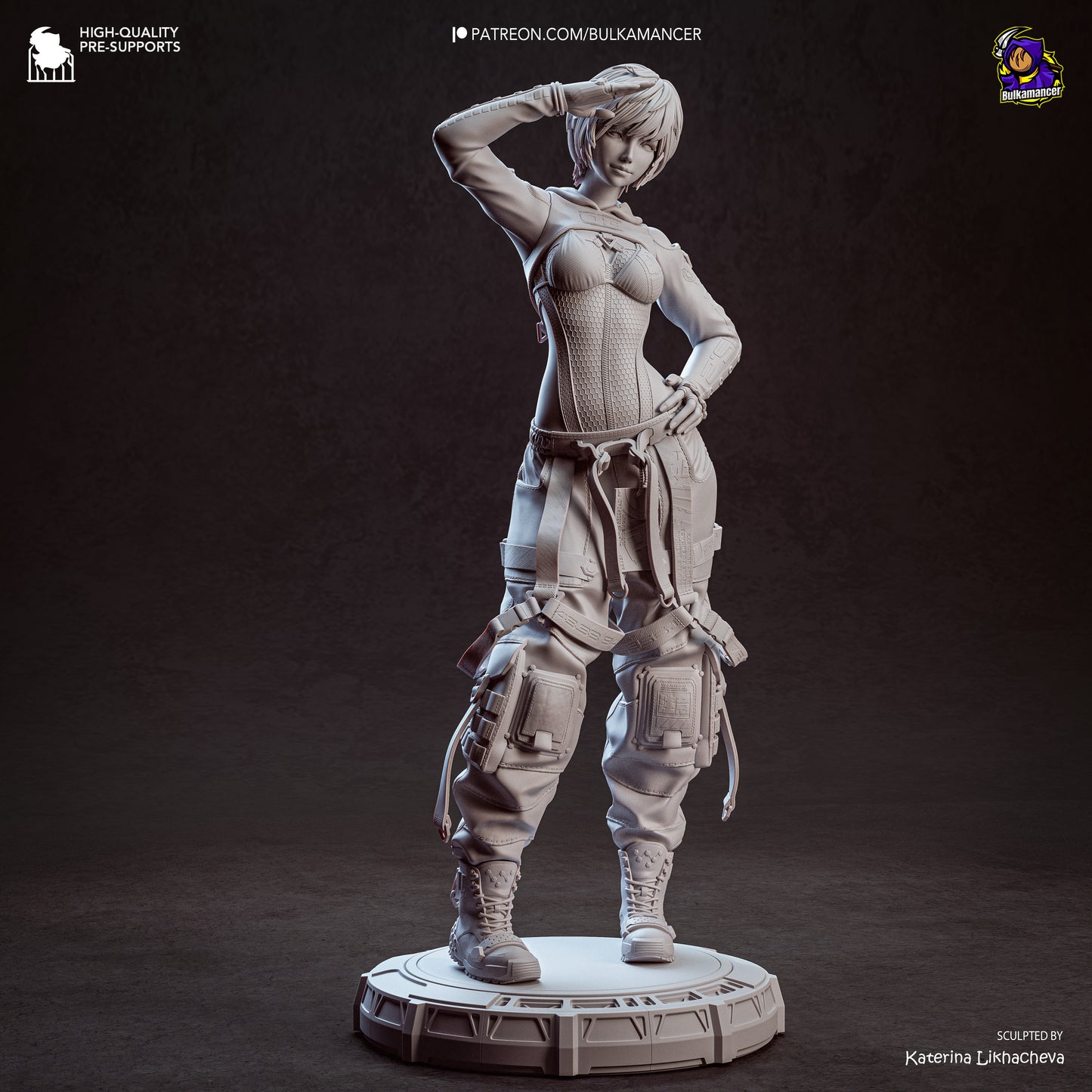 Lily 205mm – Garage Kit sin pintar 1/8