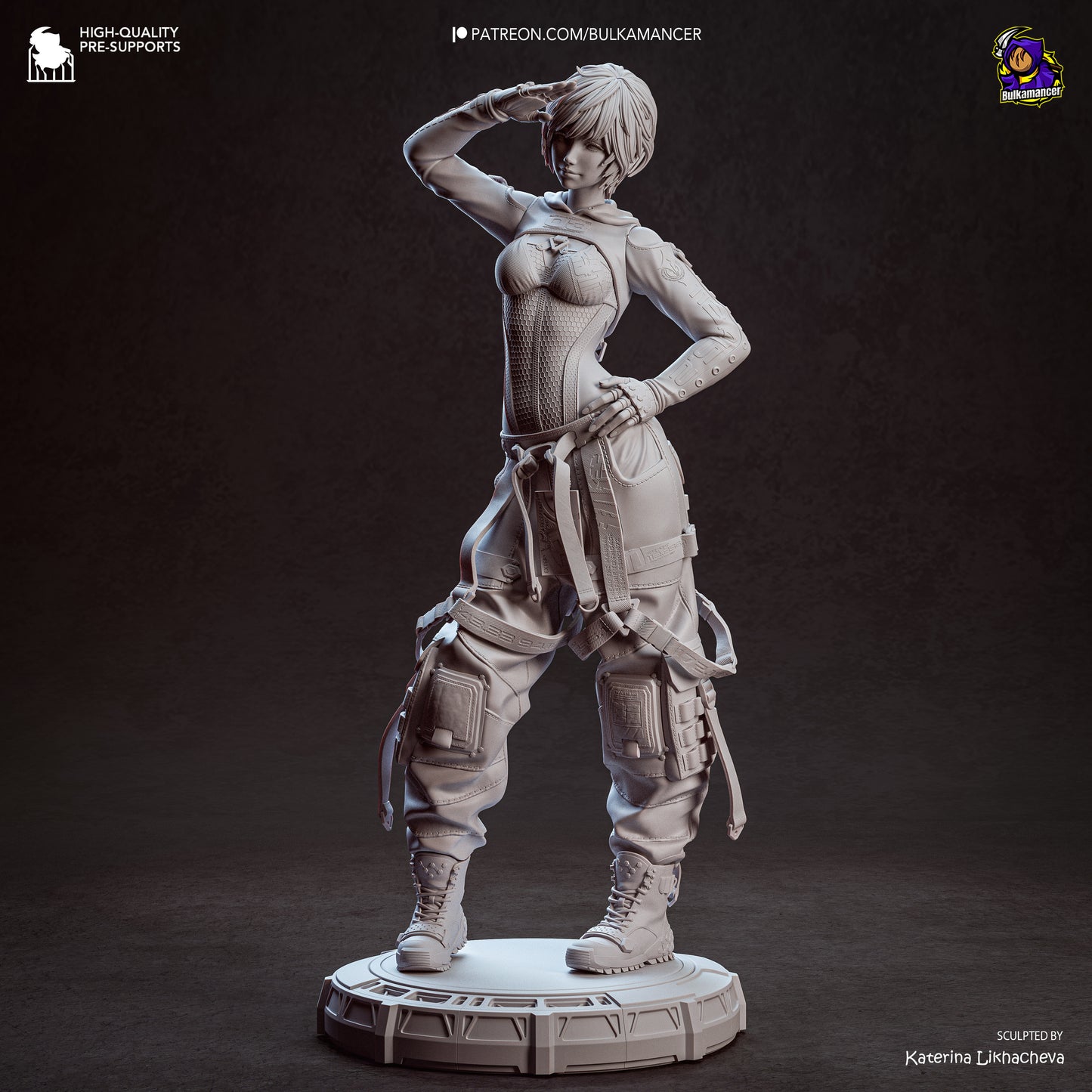 Lily 205mm – Garage Kit sin pintar 1/8