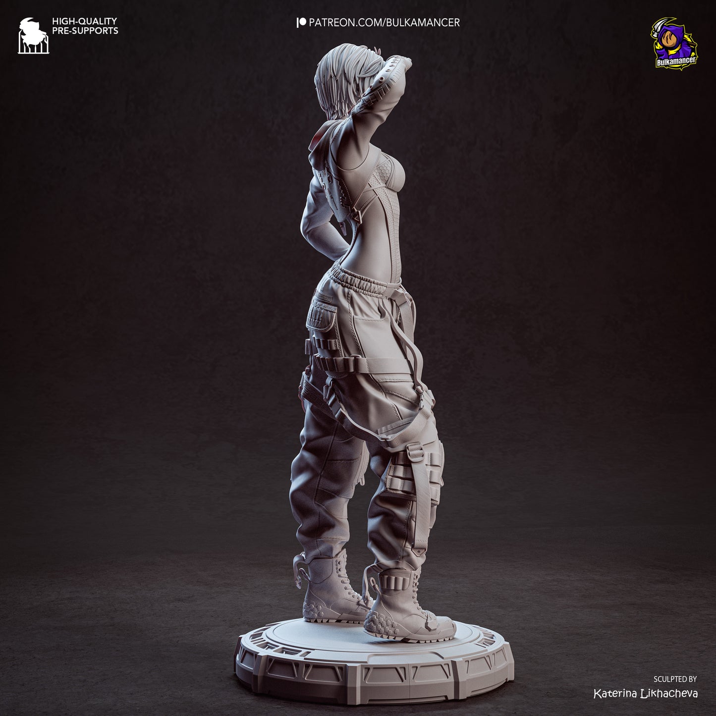 Lily 205mm – Garage Kit sin pintar 1/8