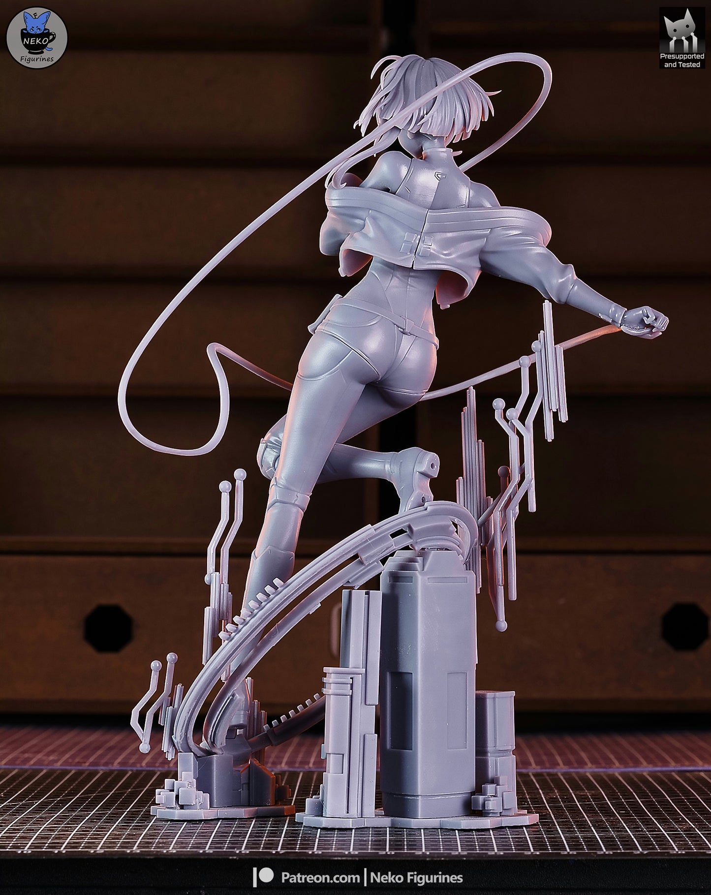 Lucy Kushinada – Cyberpunk: Edgerunners | Garage Kit sin pintar