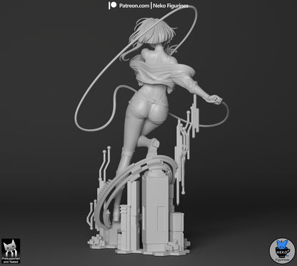 Lucy Kushinada – Cyberpunk: Edgerunners | Garage Kit sin pintar