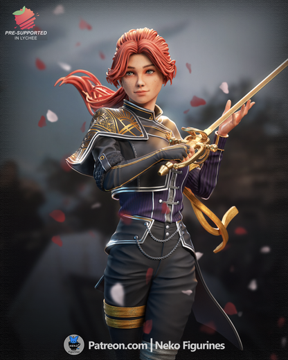 Maelle (Clair Obscur: Expedition 33) v2 - Figura de Resina