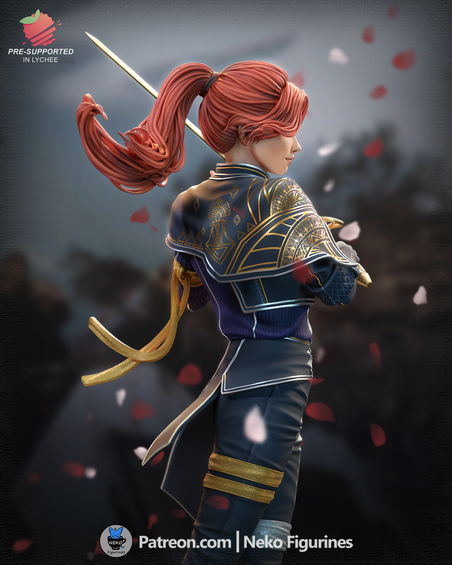 PINTADA - Figura de Resina – Maelle 1:8 (22cm) - Clair Obscur: Expedition 33