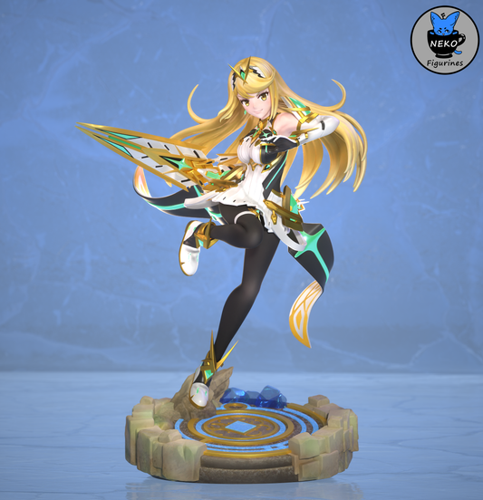 Mythra / Hikari – Xenoblade Chronicles 2 | Garage Kit sin pintar