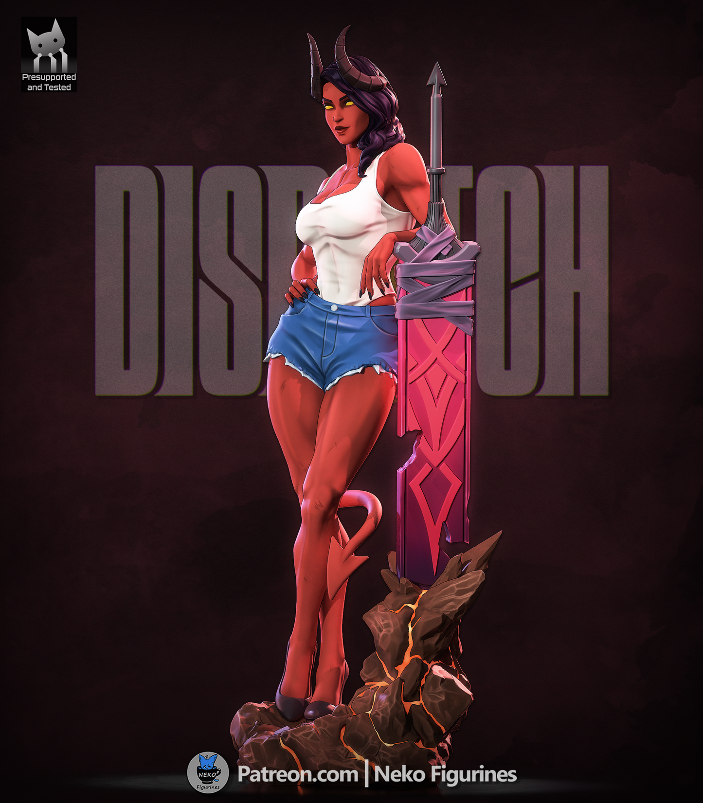 Malevola — Dispatch — Escultura de resina