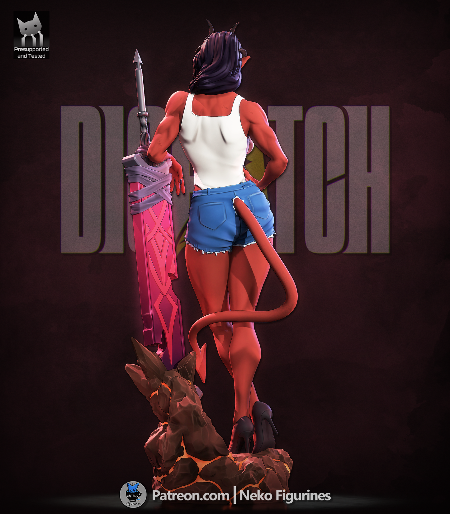 Malevola — Dispatch — Escultura de resina