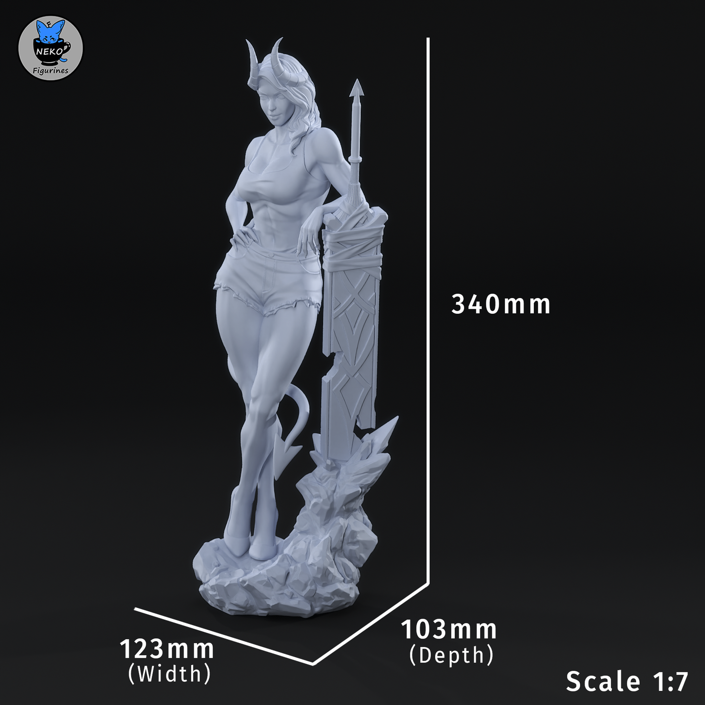 Malevola — Dispatch — Escultura de resina