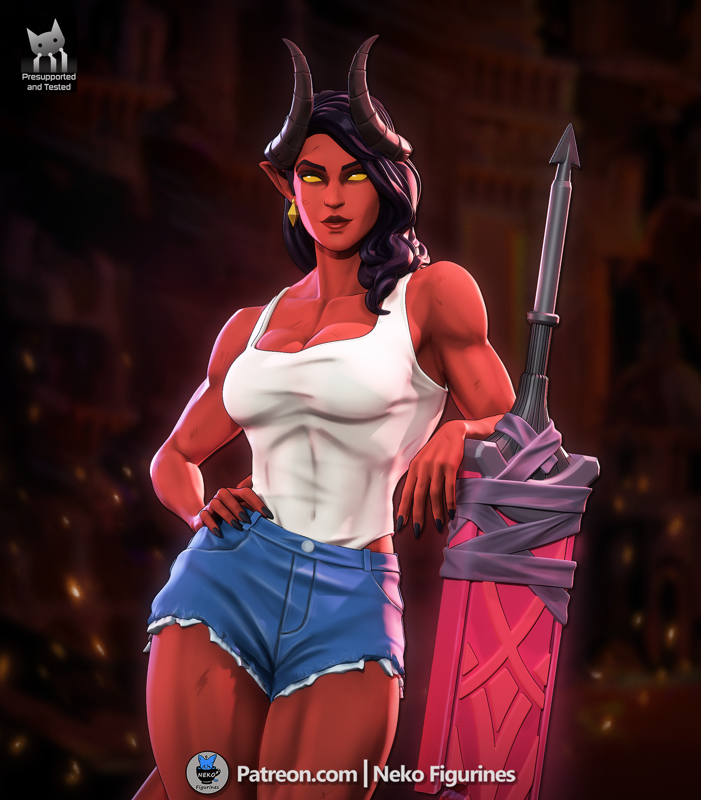 Malevola — Dispatch — Escultura de resina