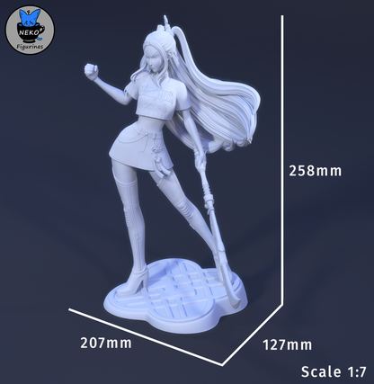 Mira — K-Pop Demon Hunters — Escultura de resina