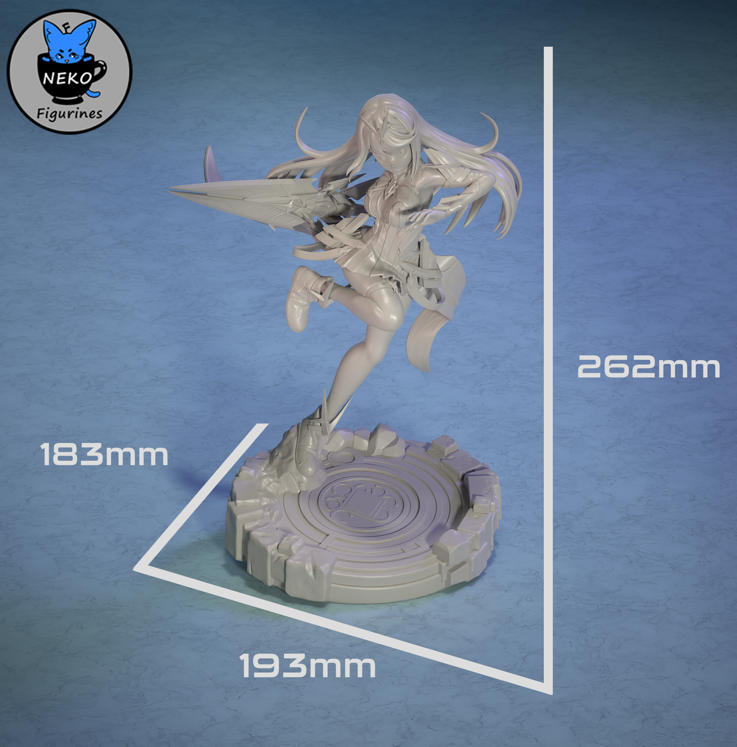 Mythra / Hikari – Xenoblade Chronicles 2 | Garage Kit sin pintar