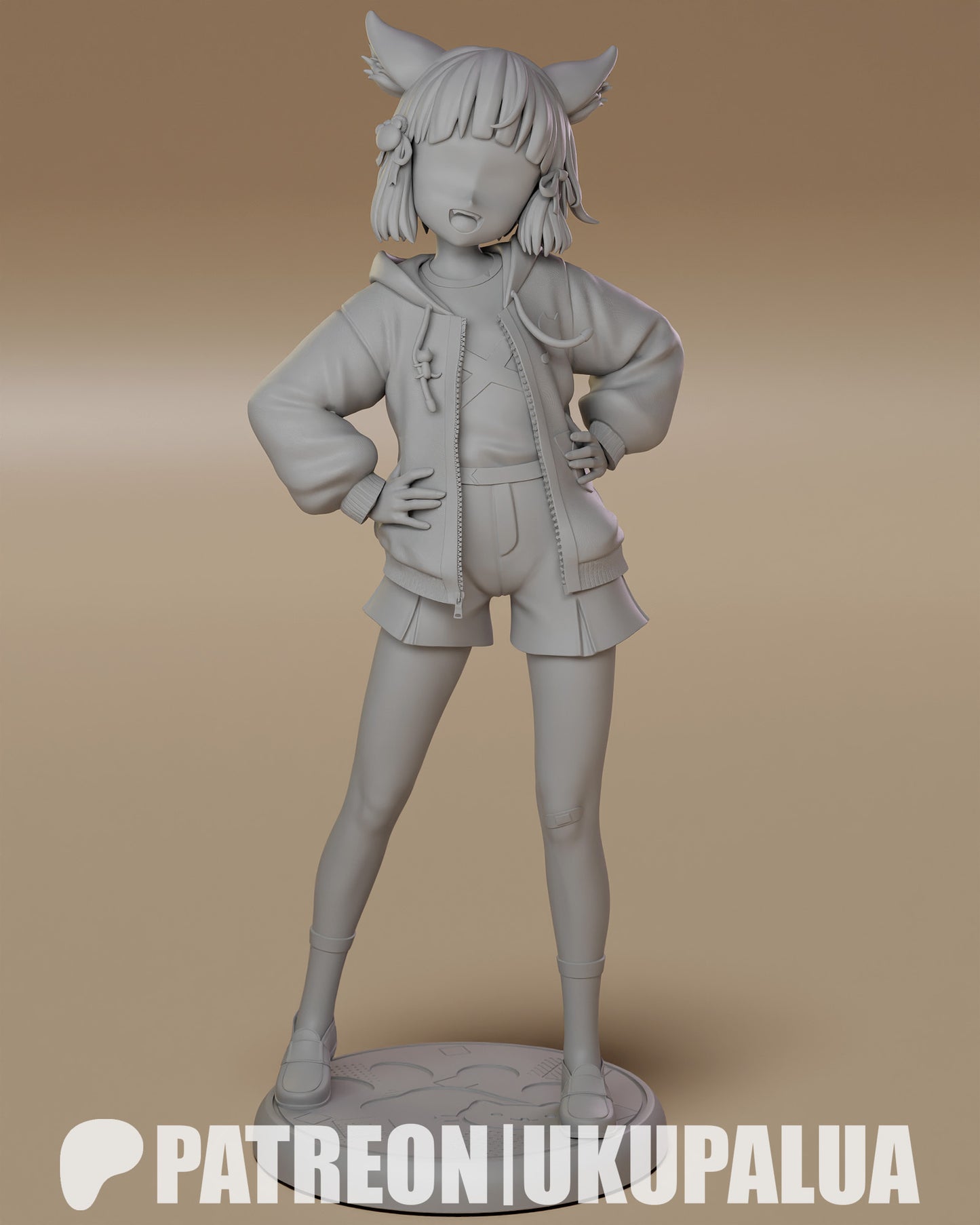 Nia Casual Outfit – Xenoblade Chronicles 2 | Garage Kit sin pintar