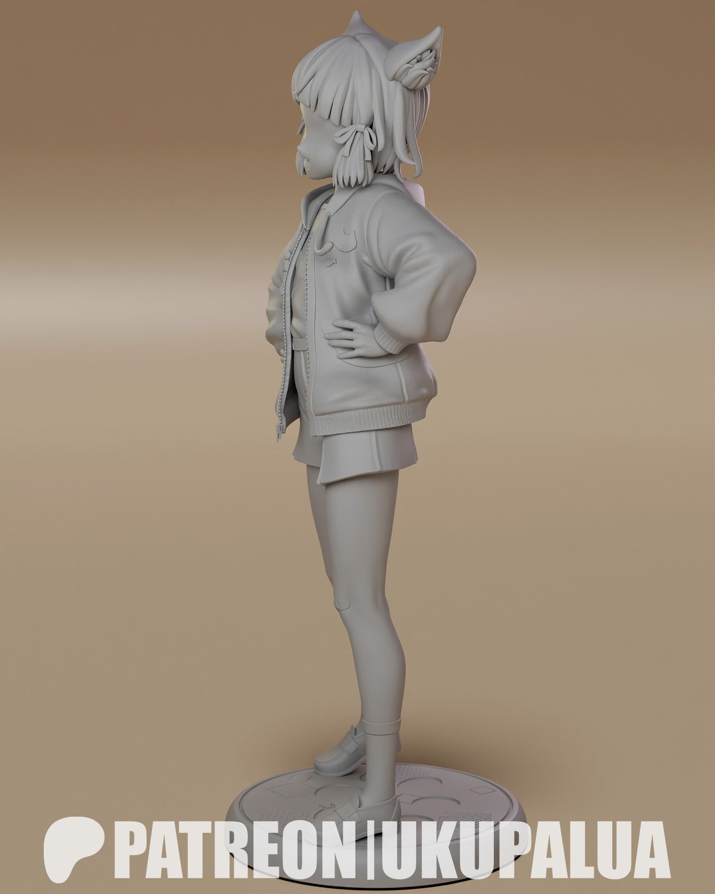 Nia Casual Outfit – Xenoblade Chronicles 2 | Garage Kit sin pintar
