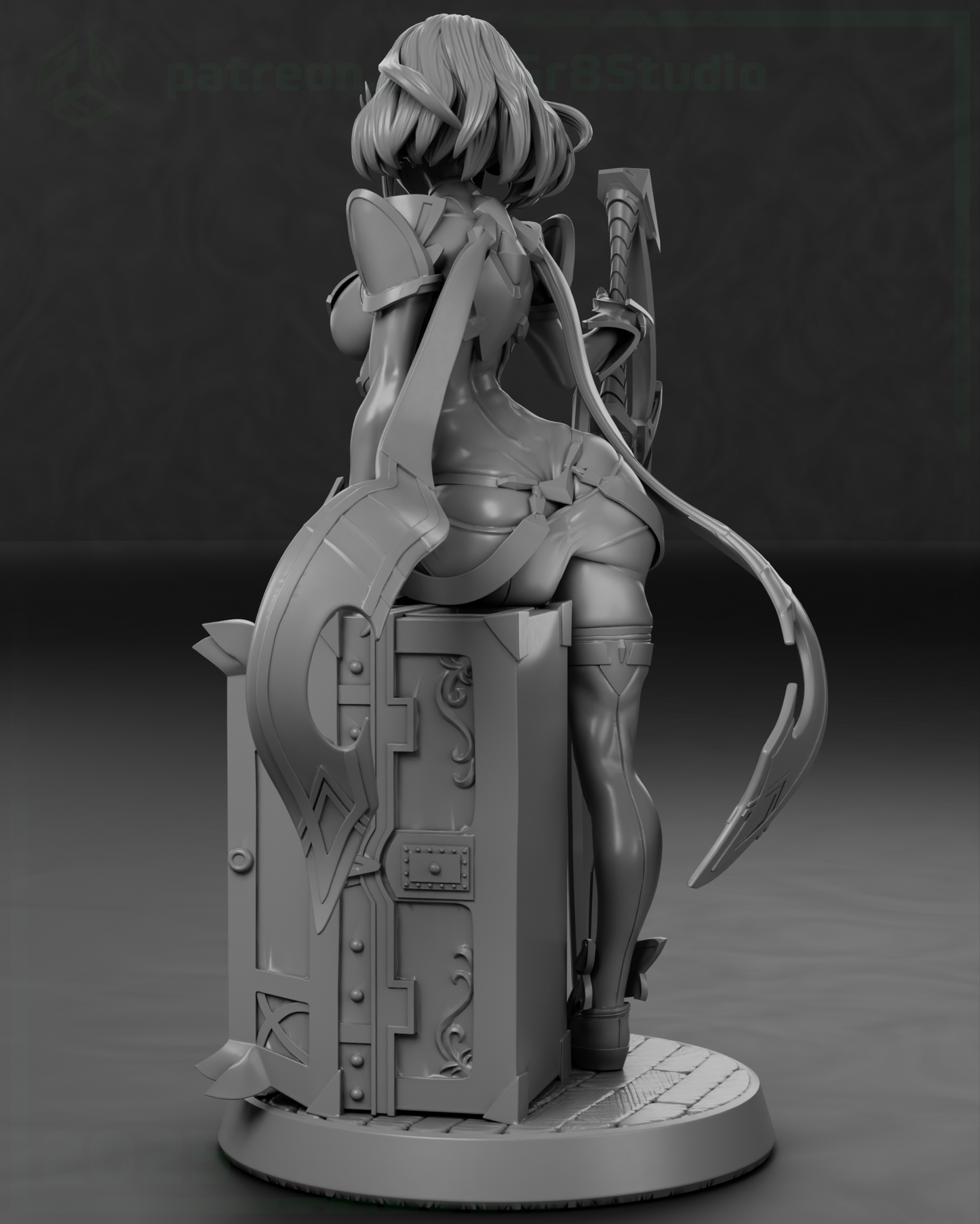 Pyra / Homura – Xenoblade Chronicles 2 | Garage Kit sin pintar