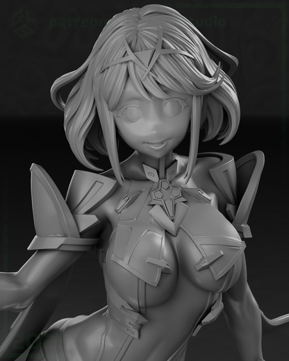 Pyra / Homura – Xenoblade Chronicles 2 | Garage Kit sin pintar
