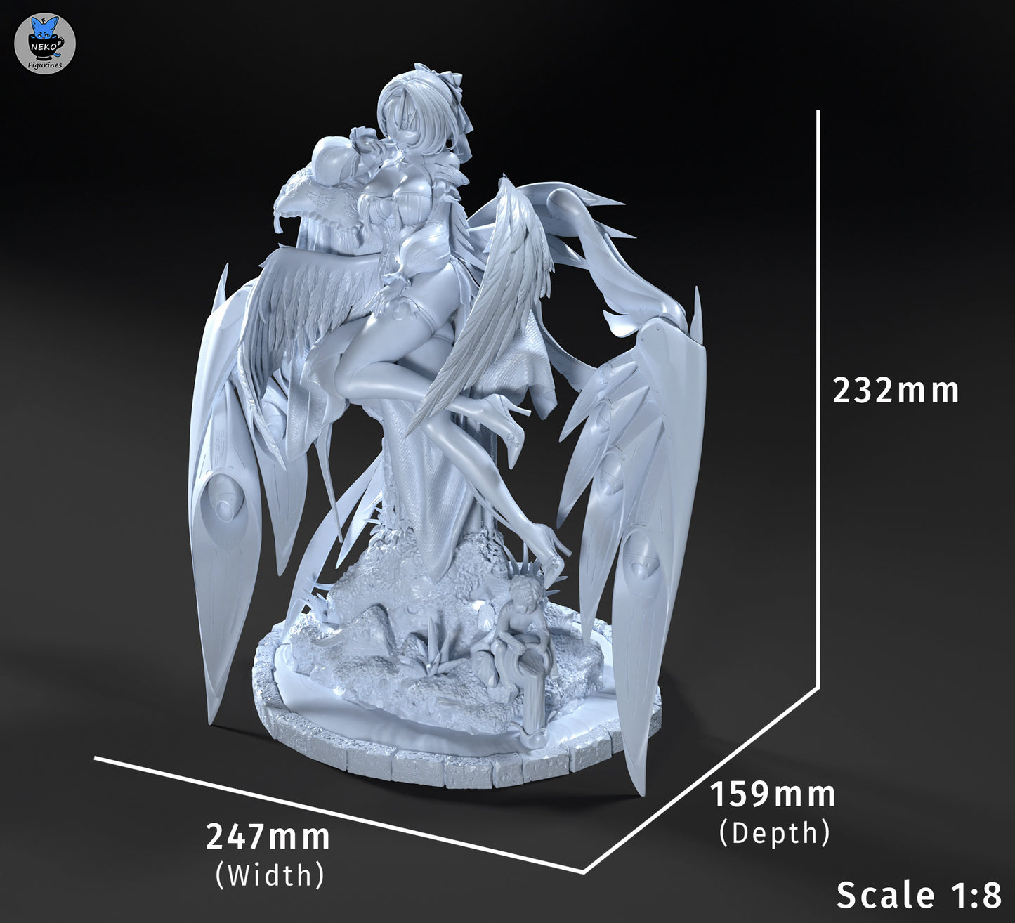 Remielle Dan – Zenless Zone Zero | Garage Kit sin pintar