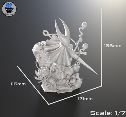 Hornet — Hollow Knight: Silksong — Escultura de resina