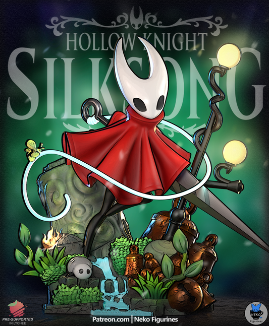 Hornet — Hollow Knight: Silksong — Escultura de resina