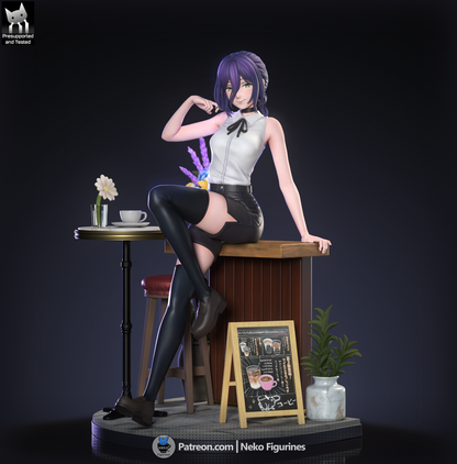 Reze — Chainsaw Man — Escultura de resina