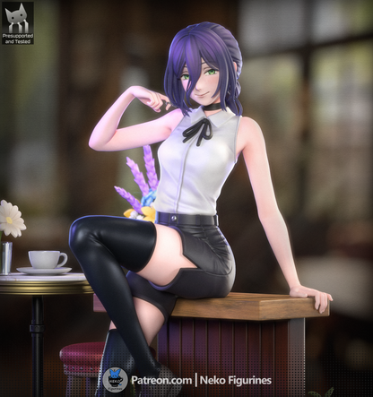 Reze — Chainsaw Man — Escultura de resina