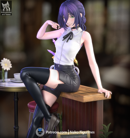 Reze — Chainsaw Man — Escultura de resina