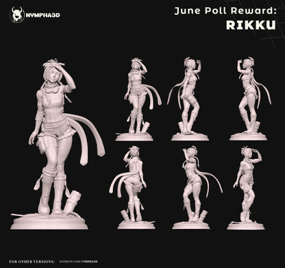 Rikku Final Fantasy X – Garage Kit sin pintar 1/6