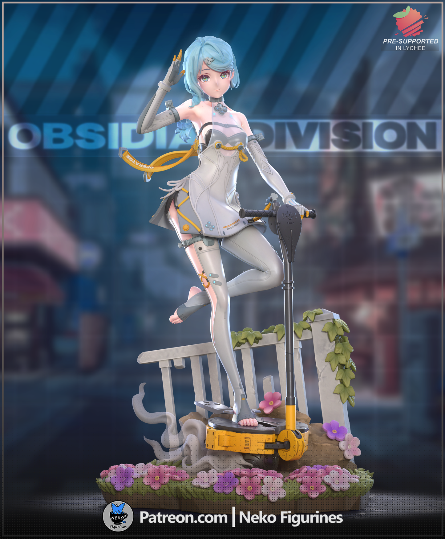 Seed — Zenless Zone Zero — Escultura de resina