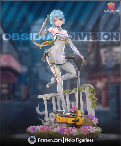 Seed — Zenless Zone Zero — Escultura de resina