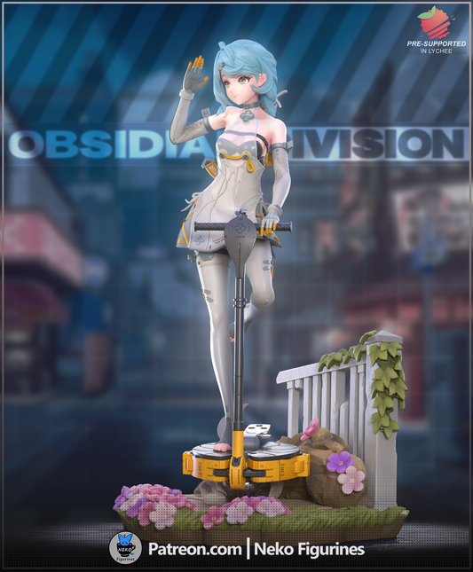 Seed — Zenless Zone Zero — Escultura de resina