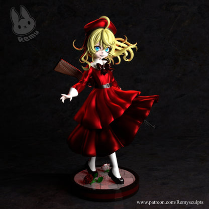 Tanya von Degurechaff – Youjo Senki | Garage Kit sin pintar
