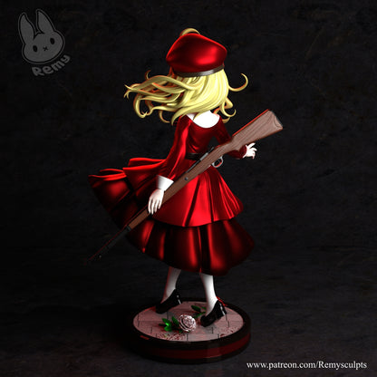 Tanya von Degurechaff – Youjo Senki | Garage Kit sin pintar
