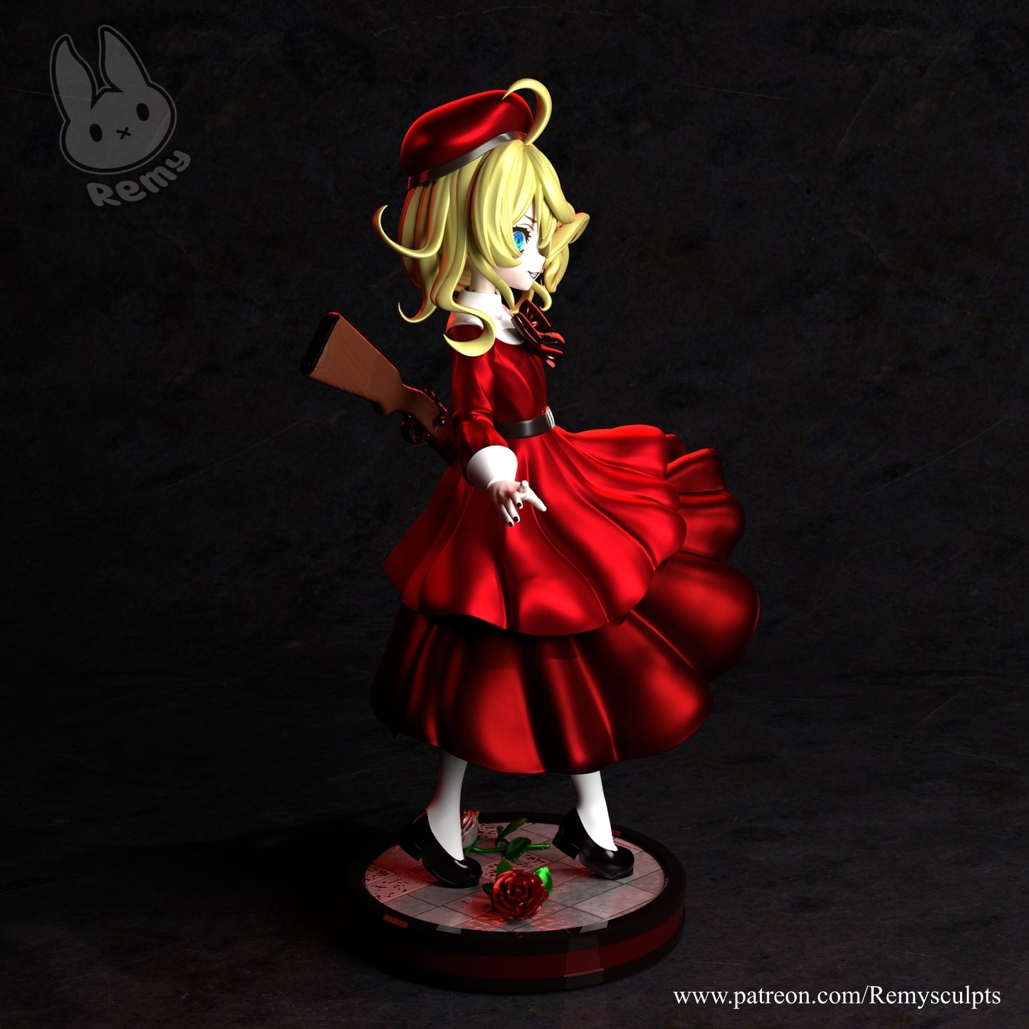 Tanya von Degurechaff – Youjo Senki | Garage Kit sin pintar