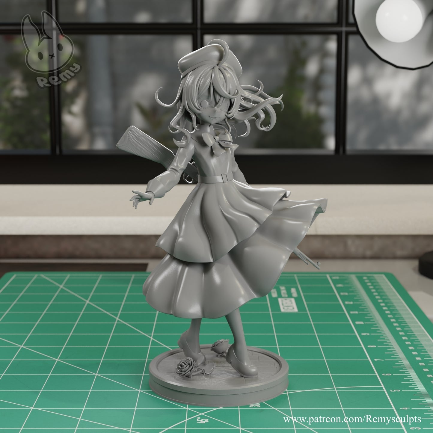 Tanya von Degurechaff – Youjo Senki | Garage Kit sin pintar