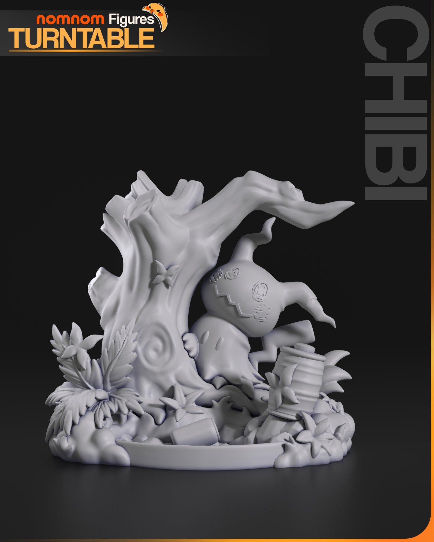 Mimikyu Chibi Pokémon – Garage Kit sin pintar