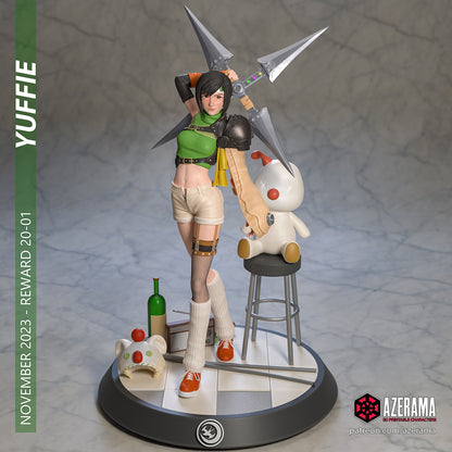 Yuffie Kisaragi – Garage Kit sin pintar 1/8