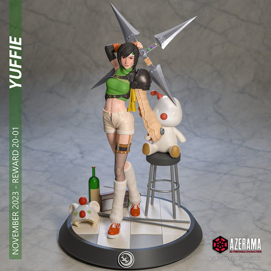 Yuffie Kisaragi – Garage Kit sin pintar 1/8